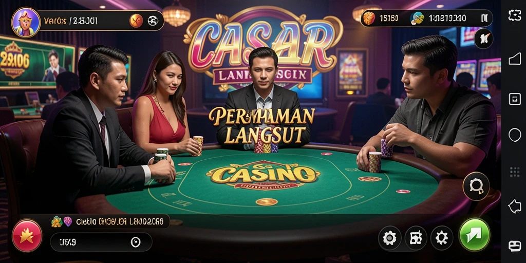 Tampilan gameplay Live Casino yang menegangkan di 8180.