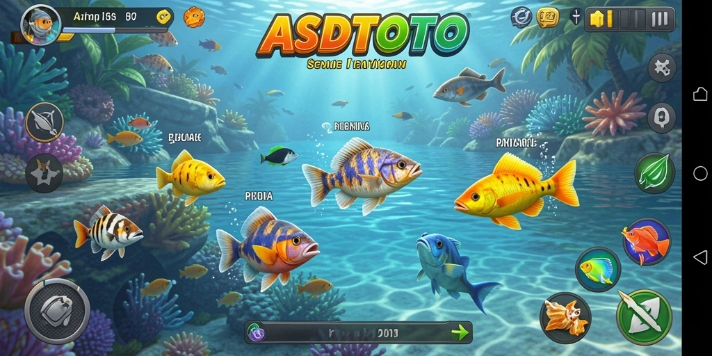 Gameplay menyenangkan dari ASDTOTO dengan aksi menembak ikan.