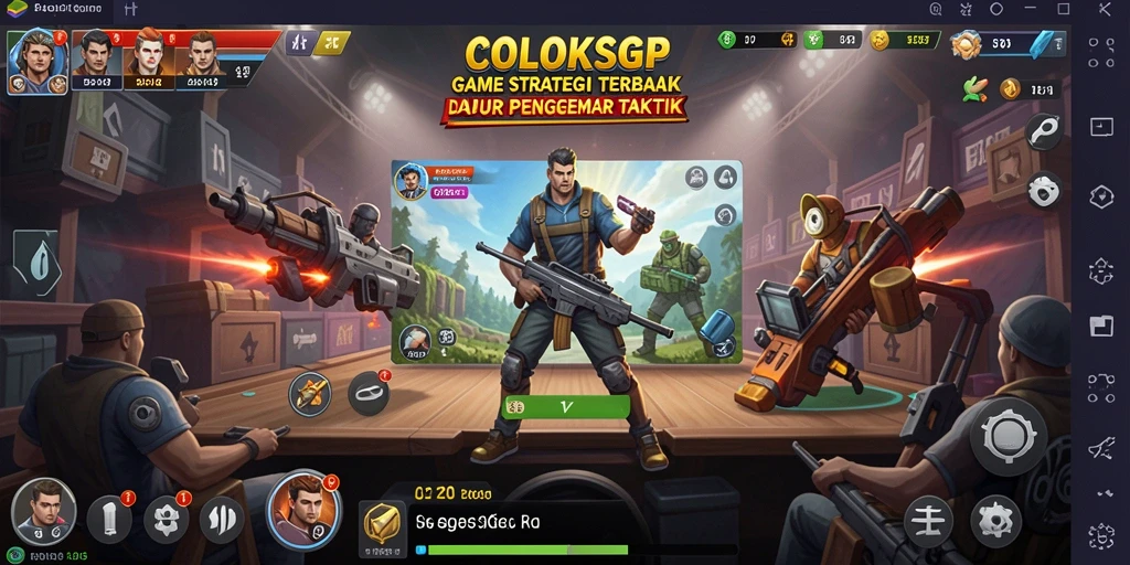 Tangkapan layar gameplay COLOKSGP yang menampilkan aksi strategis.