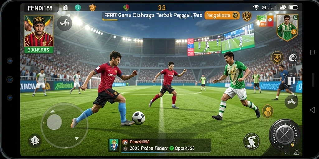Tampilan gameplay menarik dari aplikasi FENDI188 yang seru.