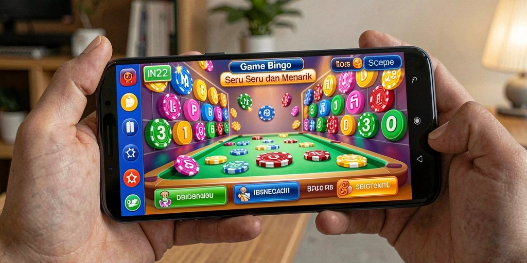 Screenshot gameplay Bingo yang seru dari IN22.