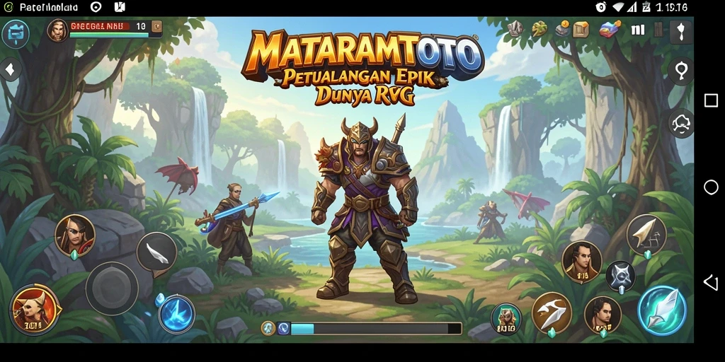 Gameplay seru MATARAMTOTO di dunia RPG yang menakjubkan.