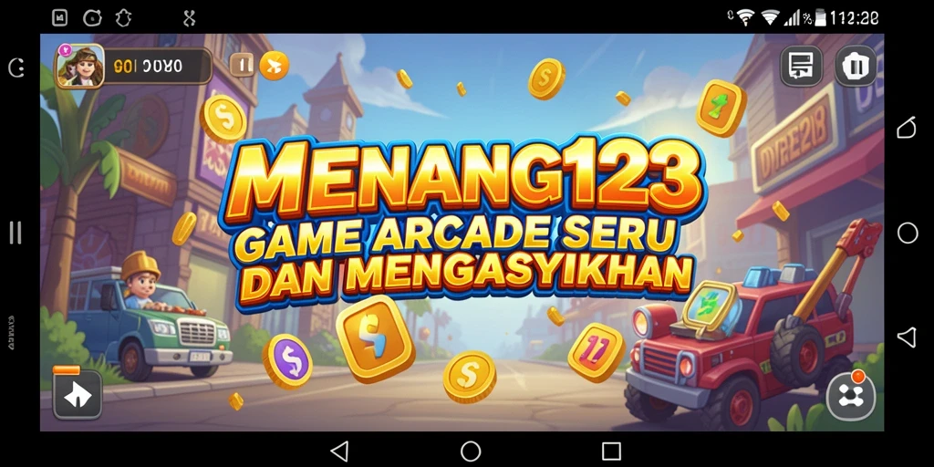 Menampilkan gameplay seru dari MENANG123 dengan karakter dan level yang menarik.