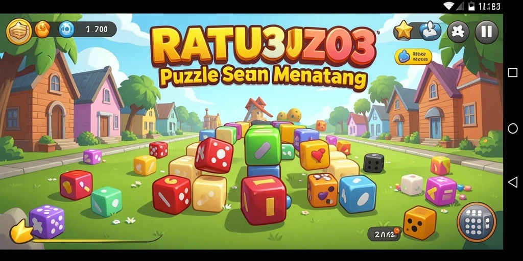 Tangkapan layar gameplay RATU303 menampilkan tantangan Puzzle yang menarik.