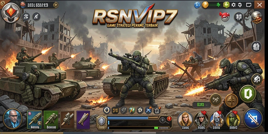 Tampilan seru gameplay dari RSNVIP7 dalam aksi strategi.