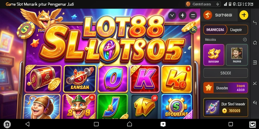 Screenshot SLOT88 menampilkan gameplay slot yang menarik dan dinamis.